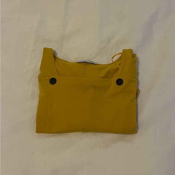 Zara Mustard Top - Picture 2 of 5